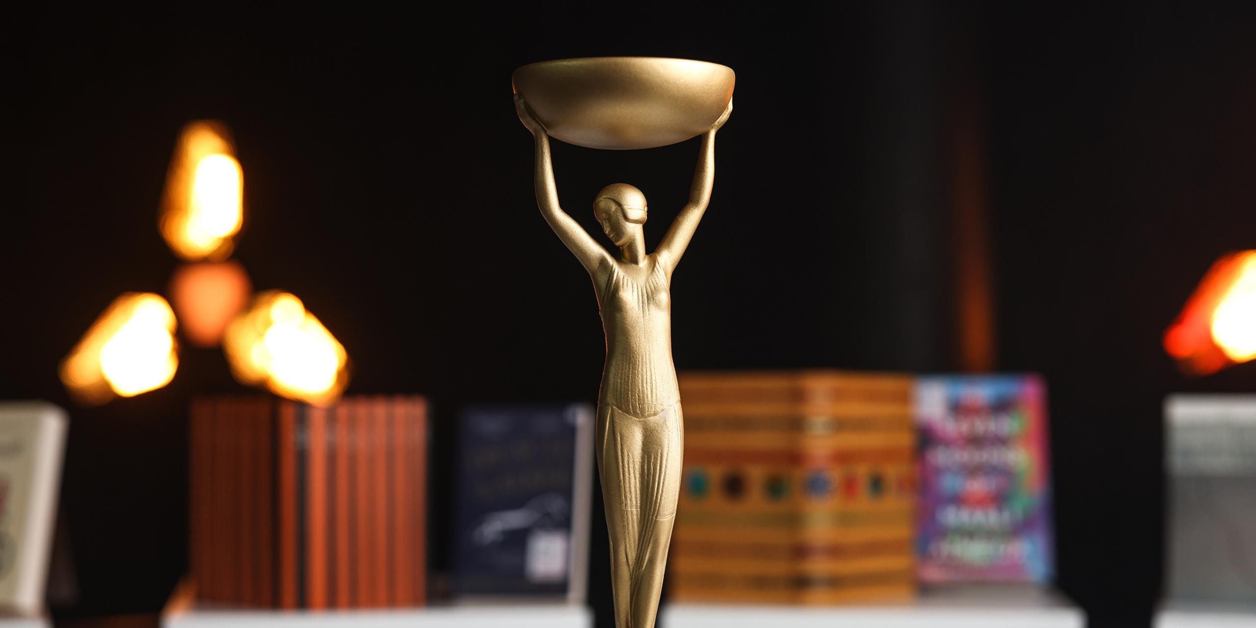 Booker prize 2022 trophy