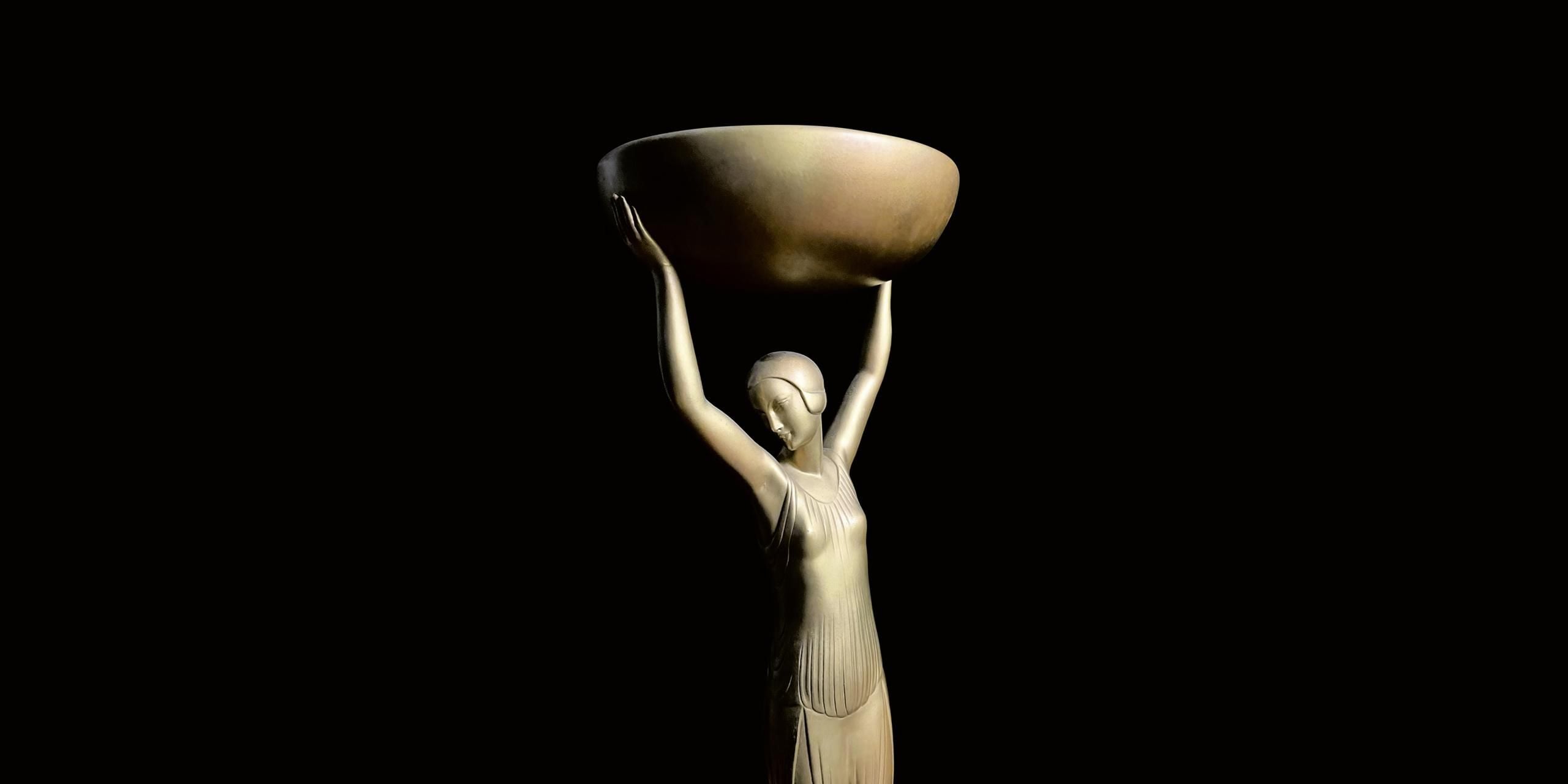 Jan Pieńkowski's Booker Prize Trophy