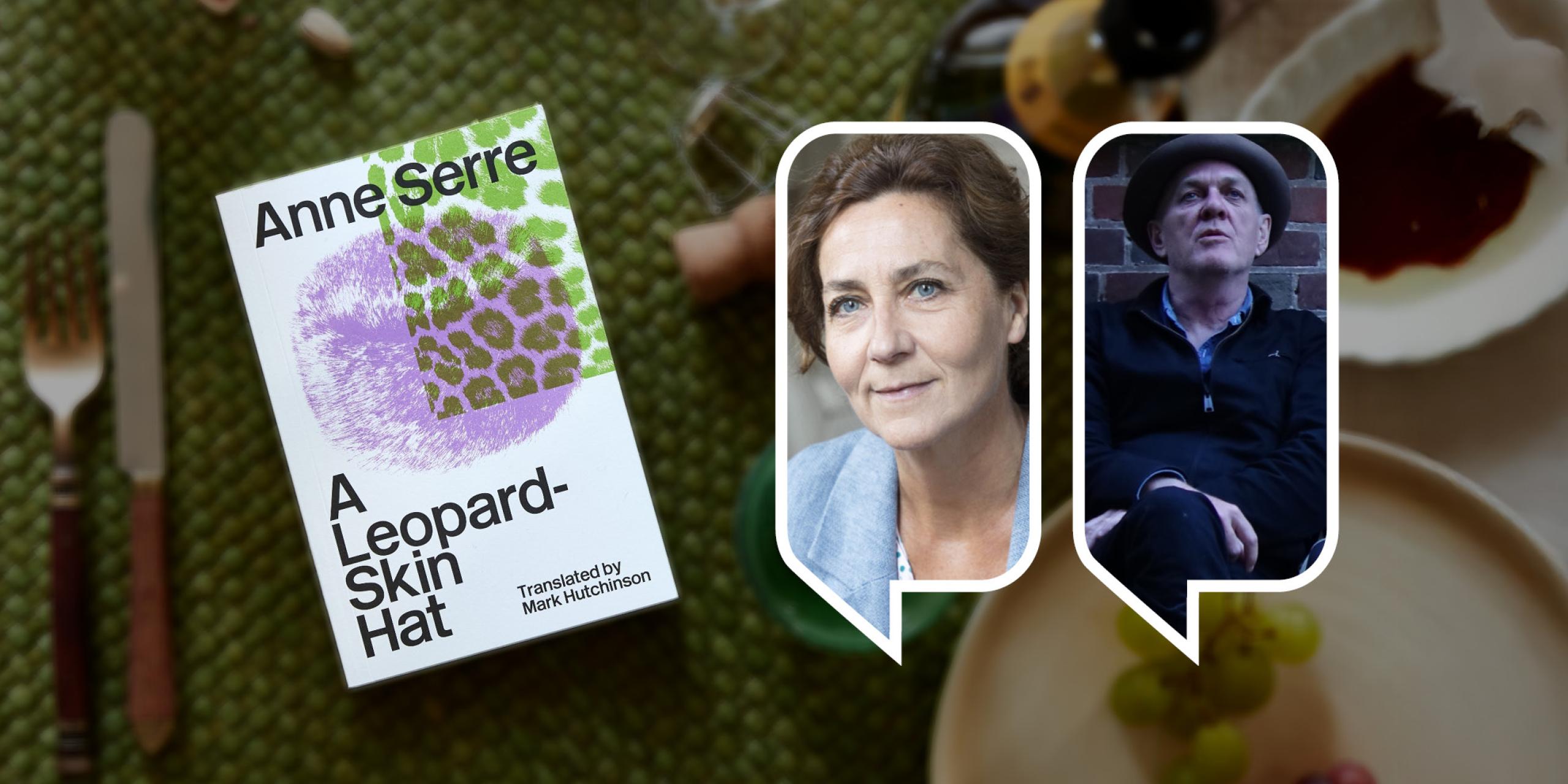 Image of A Leopard Skin Hat book cover, author and translator