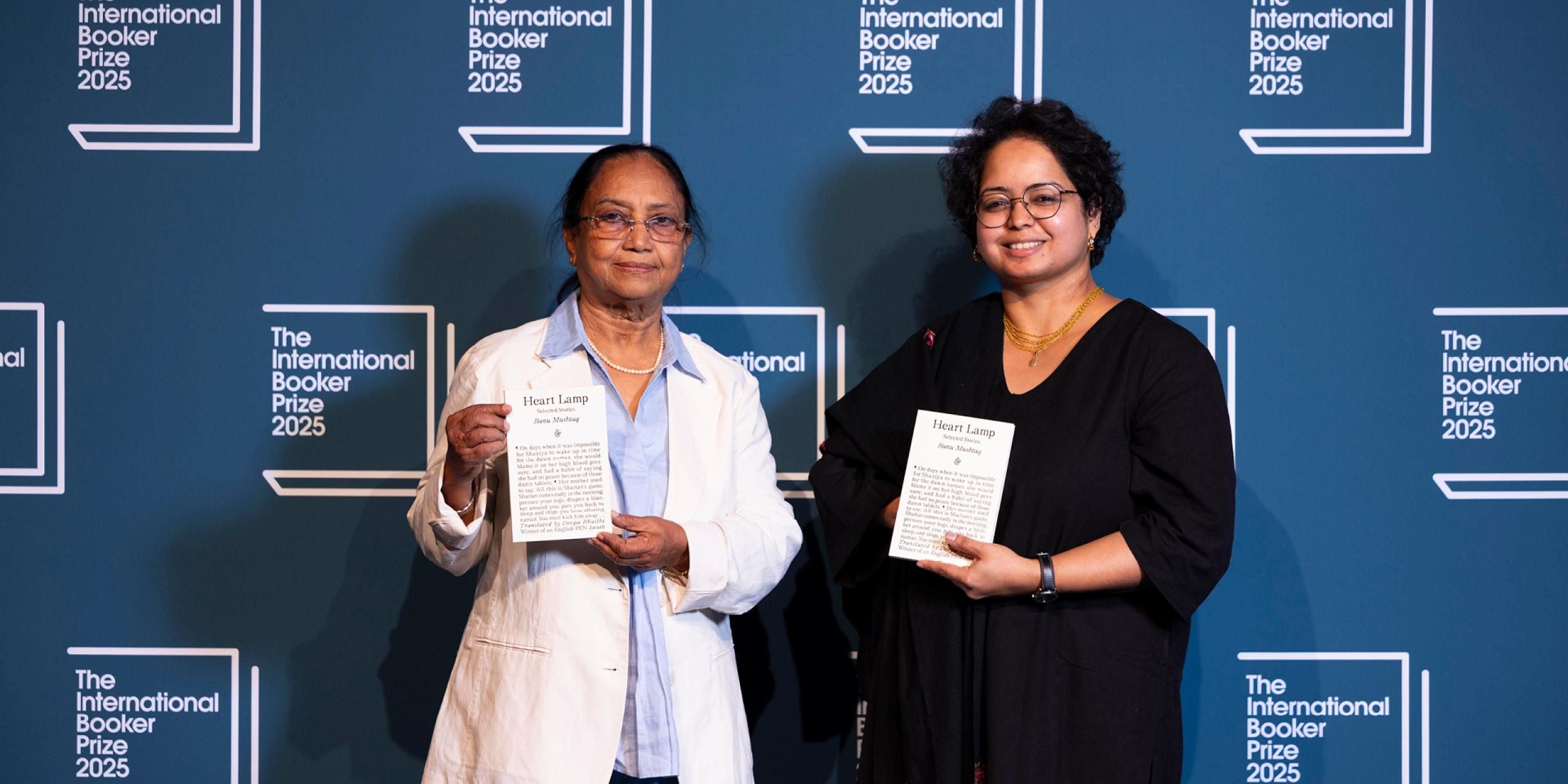 Banu Mushtaq and Deepa Bhasthi at the Southbank Centre International Booker Prize 2025 shortlist readings