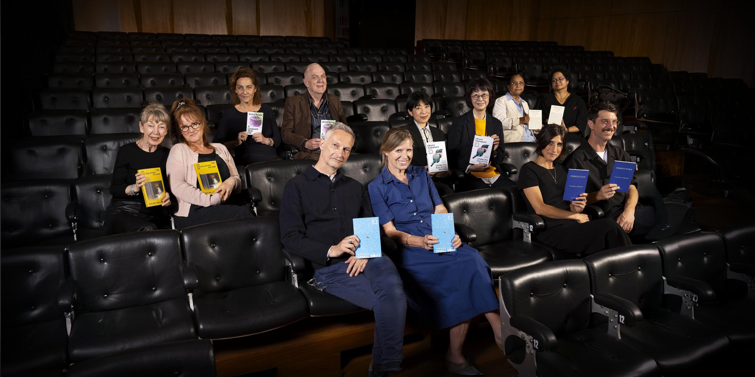 Image of the International Booker Prize 2025 authors and translators at the Southbank Centre