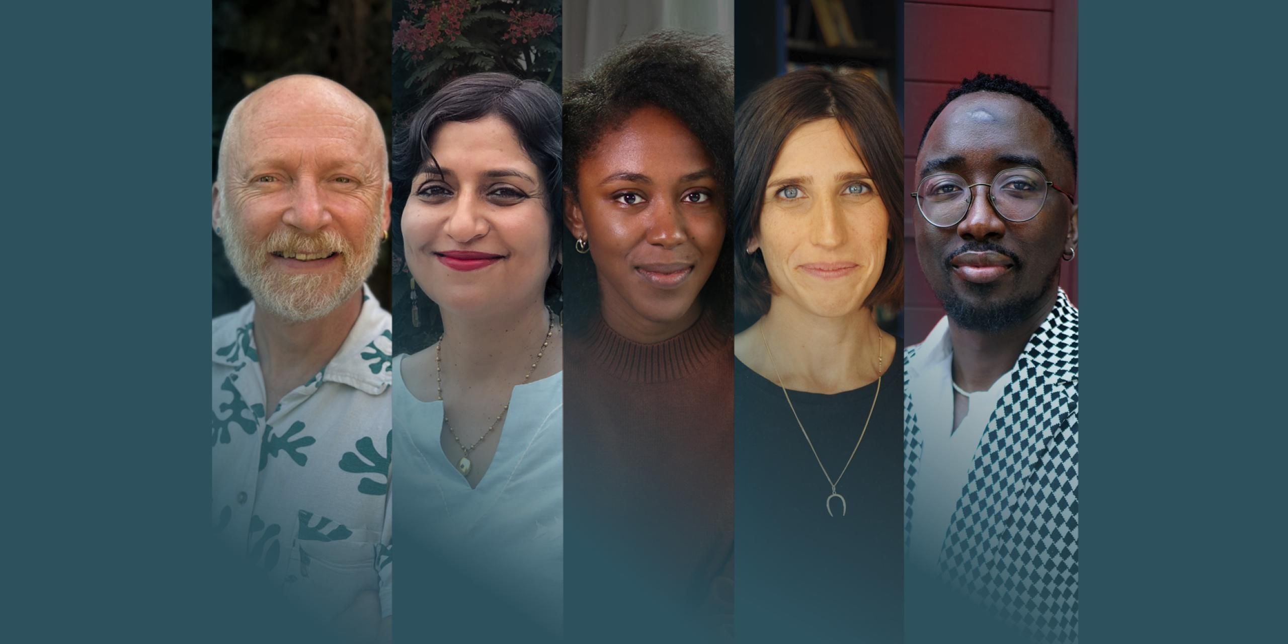 Composite image of the International Booker Prize 2026 judges