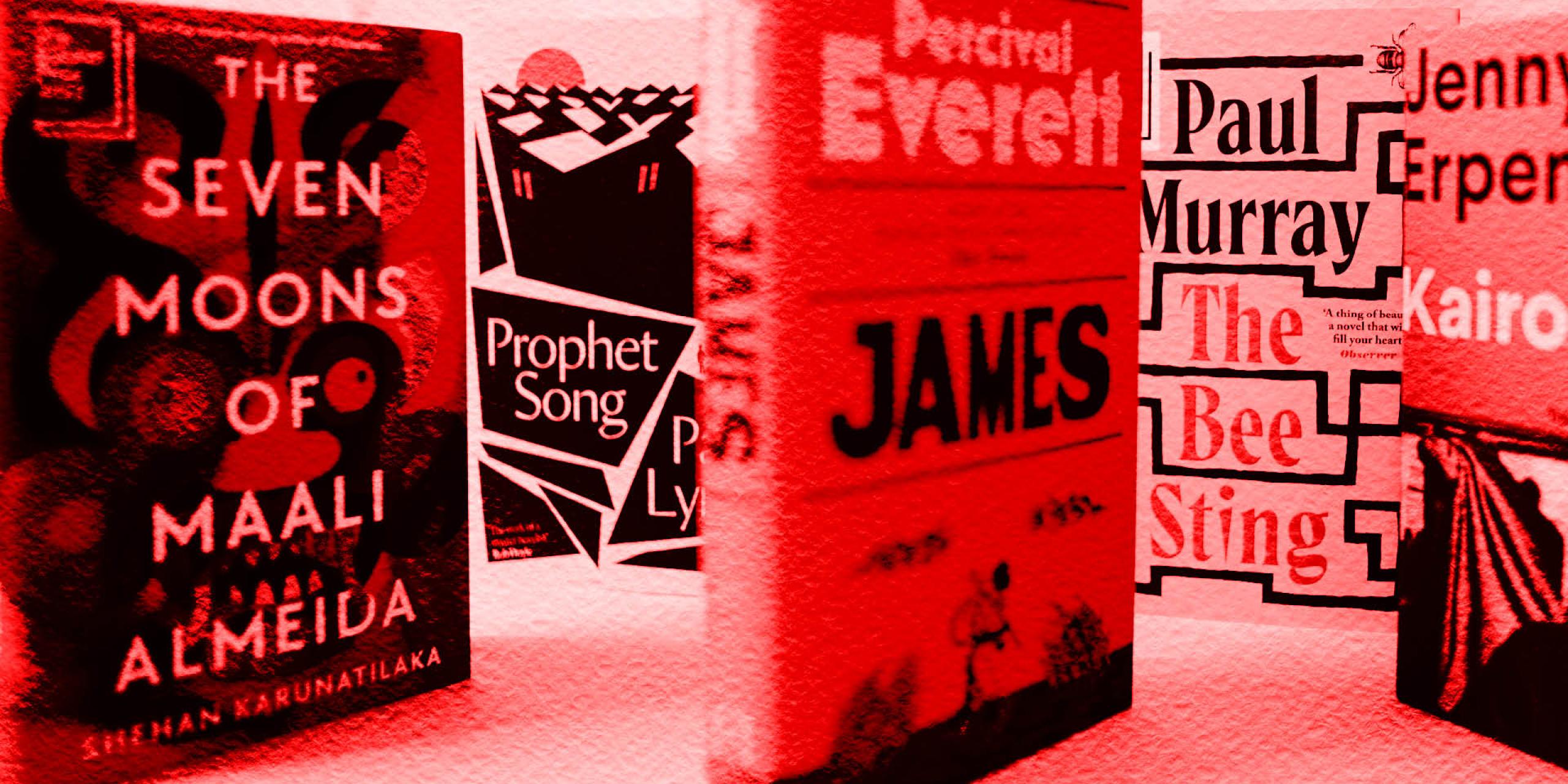 The Seven Moons of Maali Almeida and James book covers
