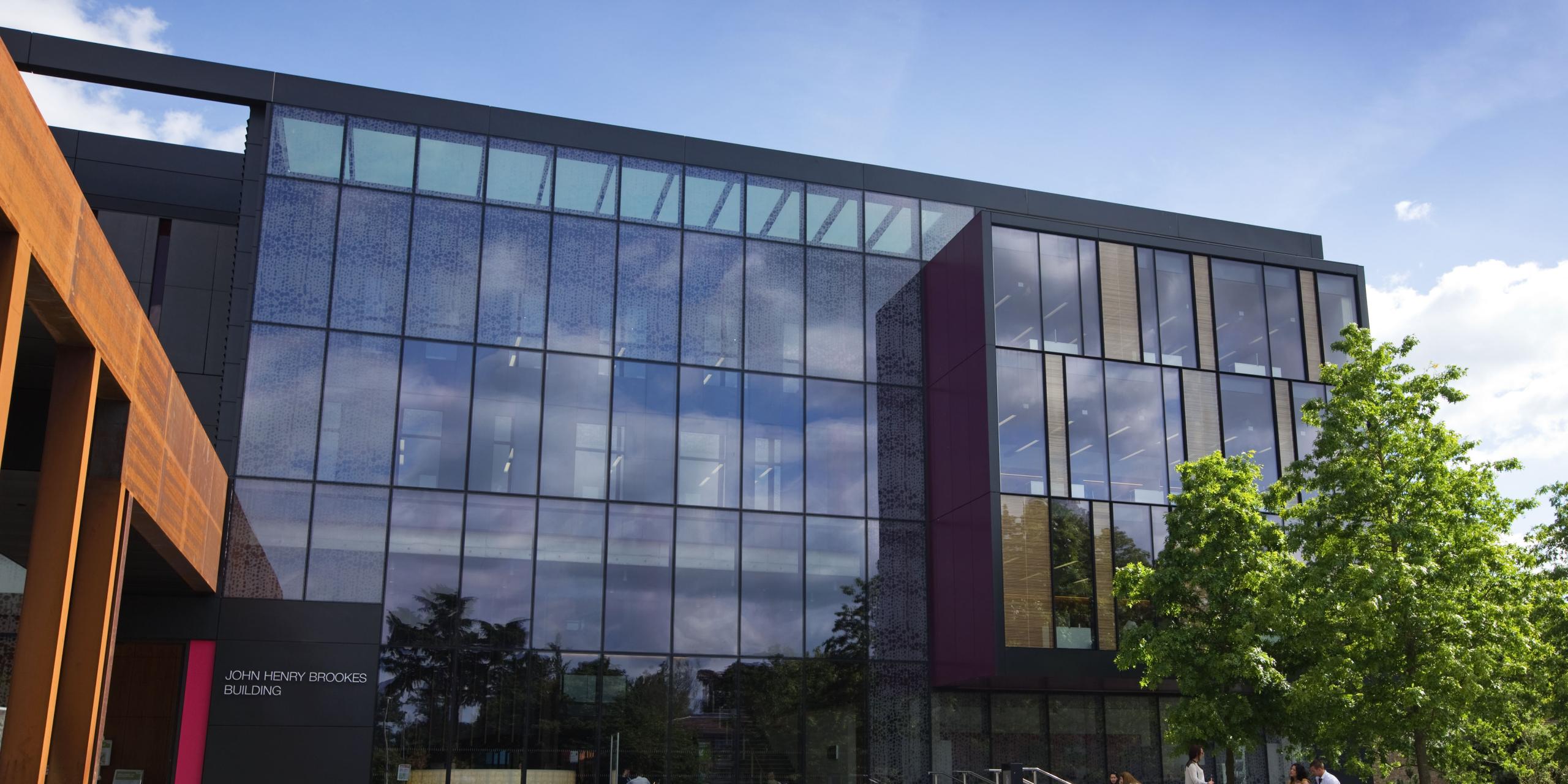 Exterior of John Henry Brooks building, Oxford Brookes University