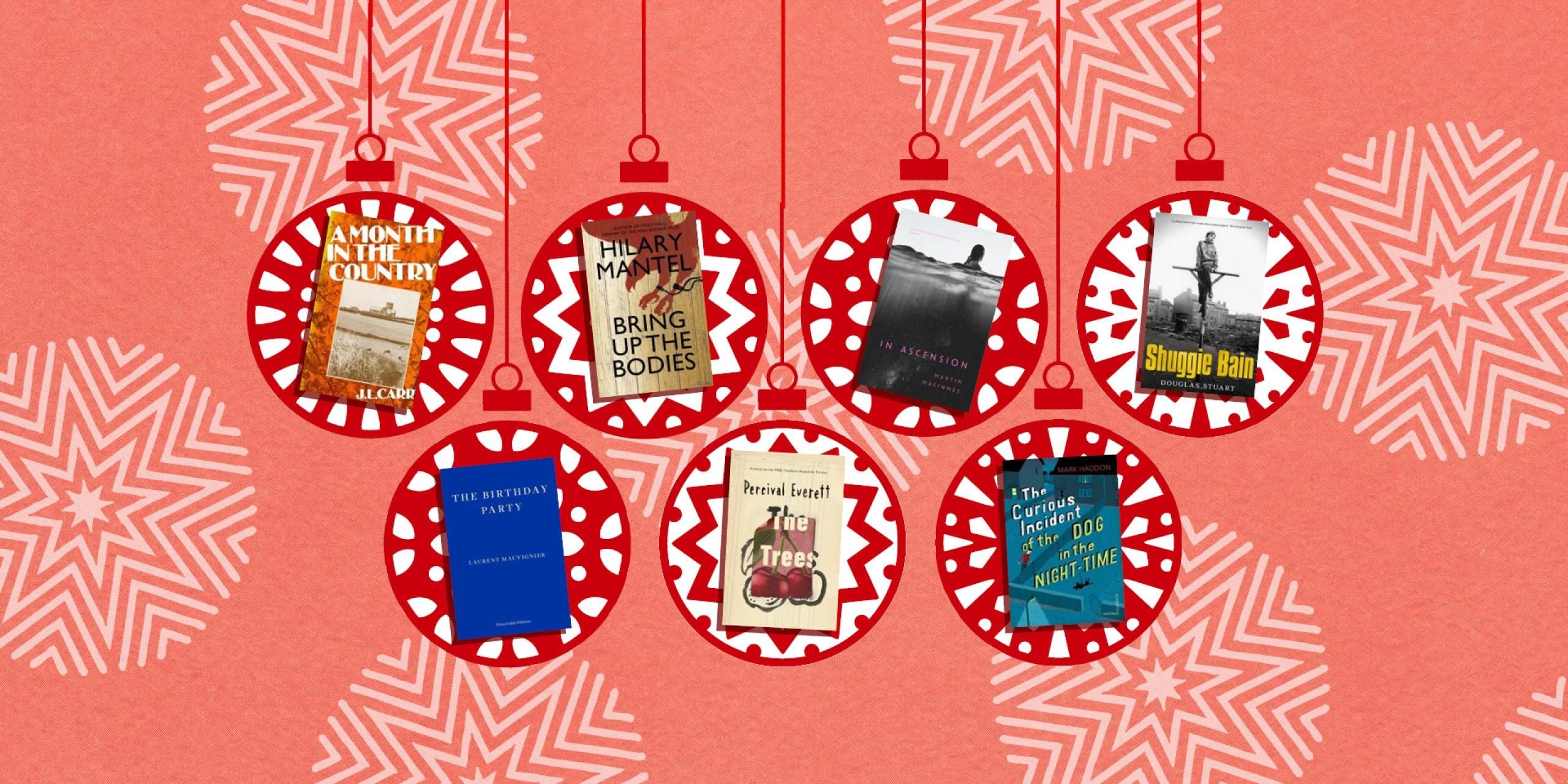 Books and baubles graphic