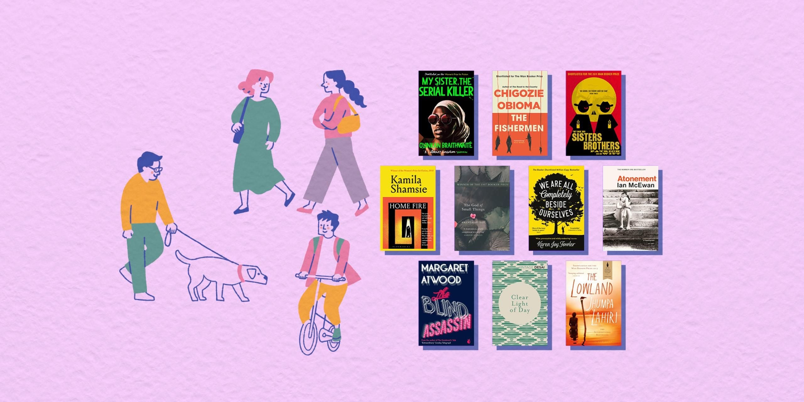 Booker books with sibling relationships