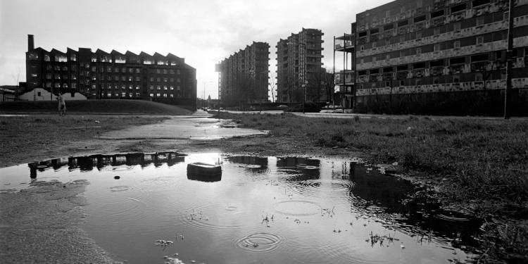 Glasgow, the Gorbals, early 1980's