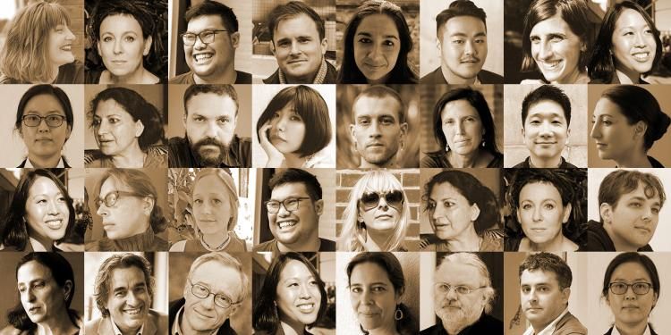 International Booker Longlist 2020 authors and translators sepia