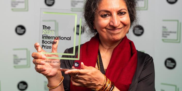 Geetanjali Shree, winner of the International Booker Prize 2022 for Tomb of Sand