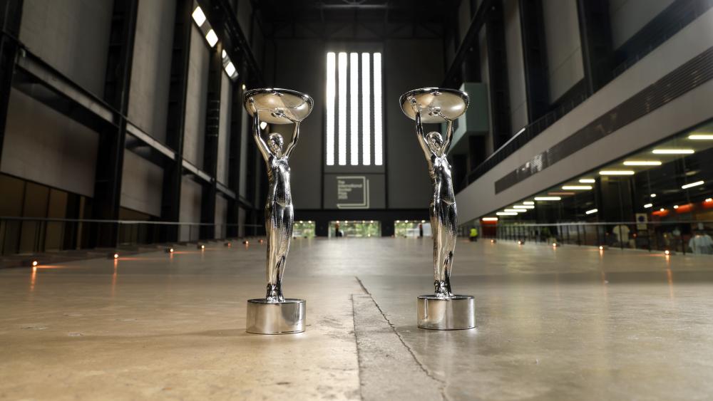 International Booker Prize trophy