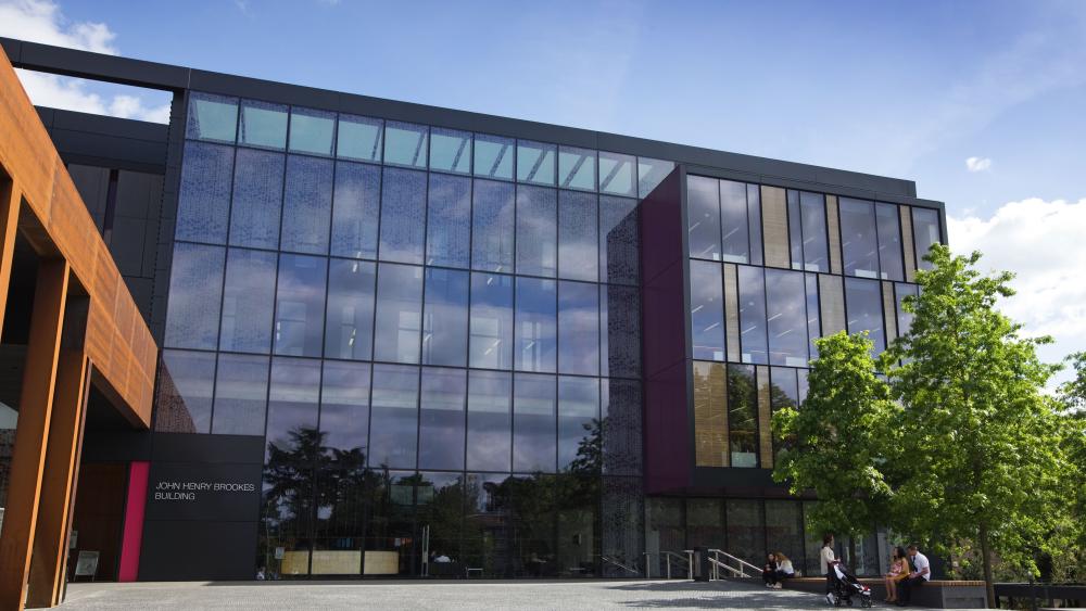 Exterior of John Henry Brooks building, Oxford Brookes University