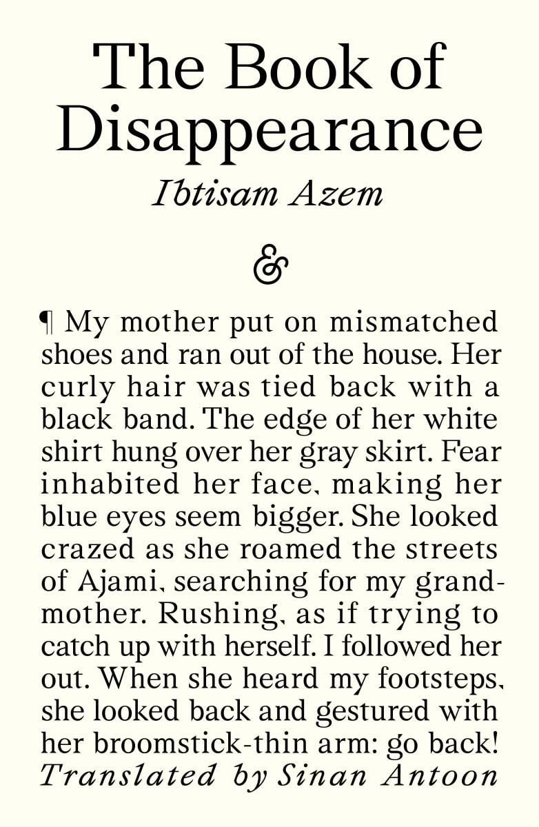 The Book of Disappearance book cover